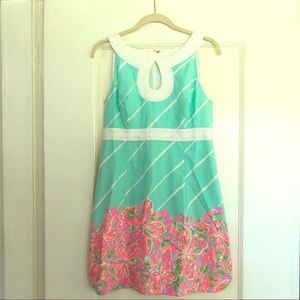 Lilly Pulitzer keyhole shift size 8